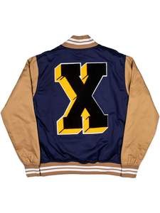 แจ็กเก็ตเบสบอลผ้าแห้งเร็วสำหรับผู้ชายเสื้อกันลมโพลี100% ีเอสเตอร์กันน้ำไซส์ใหญ่ความยาวปกติออกแบบได้ตามต้องการ - Product Image 4