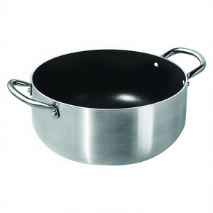 Cacerola Antiadherente de Aluminio CUCINART V681172CA28 (28 cm) Plateada Negra Modelo Abert, Cacerolas Premium - Product Image 2