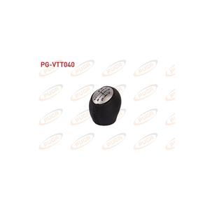 Matte Chrome Leather Stitched Car Gear <b>Shift</b> <b>Knob</b> One Size for Renault Fluence - Product Image 1