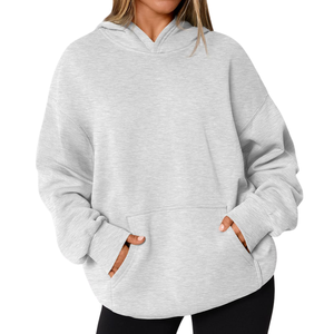 Activités hivernales de plein air Streetwear décontracté Chiffres à épaules tombantes Respirant Eco-friendly Hoodies Knitted Hoodie For Women's - Product Image 1