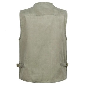 Spring New <b>Men</b> Outdoor Casual Vest <b>Men</b> Solid Breathable Multi-Pocket Photography Fishing Vest <b>Jacket</b> High Quality <b>jacket</b> for <b>men</b> - Product Image 5