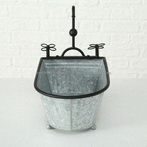 Factory Direct Price for <b>Plant</b> Galvanized Sheet Bath Tub Planter <b>Stand</b> Flower <b>Pots</b> & Planters - Product Image 6