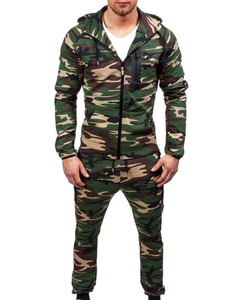 Trajes Deportivos Unisex de Forro Polar 100% Algodón con Camuflaje Personalizado de Invierno 2022, Trajes para Correr Transpirables, Resistentes al Viento y de Secado Rápido, Servicio OEM - Product Image 6
