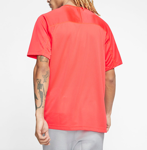 Camiseta de manga corta con cuello redondo y logotipo personalizado de secado rápido para gimnasio para hombre 2025 - Product Image 6