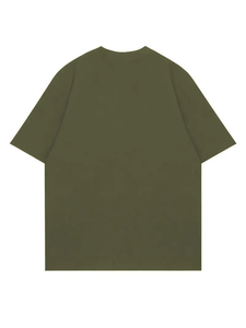 เสื้อยืดแขนสั้นสำหรับผู้ชายผ้าคอตตอน100% สีเขียวระบายอากาศได้ดีเสื้อซับในระบายอากาศได้แขนสั้นสำหรับผู้ชาย - Product Image 2