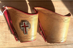 Vestido provincial artesanal puños de guantelete con logotipo personalizado Ronpex - Product Image 4