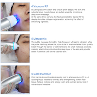 Livraison rapide, microdermabrasion professionnelle Hydra 6 en 1, machine faciale de raffermissement de la peau par hydrodermabrasion