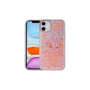 Funda Rígida Netzy de Lujo para iPhone 11, Diseño Moderno con Patrón Brillante, Material de Silicona Suave, Antihuellas, Inspirada en INS - Product Image 1