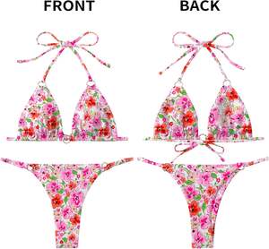 Traje de baño Ropa de playa Traje de baño personalizado Traje de baño de secado rápido Bikini de dos piezas - Product Image 3