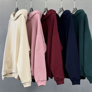 Top décontracté hommes mode sweat à capuche avec conception personnalisée impression broderie sweat à capuche logo personnalisé surdimensionné Streetwear mode sweats à capuche - Product Image 4