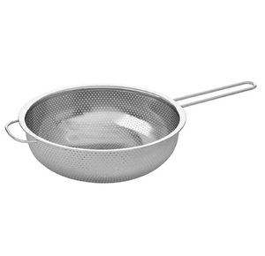 Quick draining stainless steel colander evenly distributed holes ensuring effective water <b>removal</b> available at wholesale prices - Product Image 4