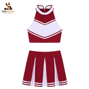 Uniformes de Porristas Personalizados para Jóvenes, Equipación de Porristas para Escuela Secundaria, 100% Algodón, Impresión por Transferencia de Calor - Product Image 2