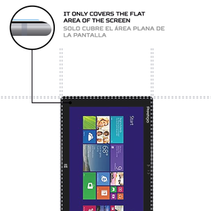 ตัวป้องกันหน้าจอ ANTISHOCK สำหรับแท็บเล็ตเพรสติจิโอ มัลติแพด วิสคอนเต้ โปรป้องกันการกระแทกและทนทาน - Product Image 4