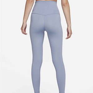 Leggings de yoga sans couture à taille haute de couleur personnalisée pour femmes, leggings de sport à effet push-up, vente en gros, logo tendance pour femmes - Product Image 3