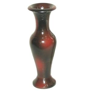 Vase à fleurs en aluminium de qualité supérieure avec fini rouge et noir pour la décoration de la maison Vase à fleurs de décoration de Table - Product Image 1