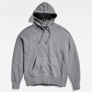 Sweat-shirts surdimensionnés personnalisés de haute qualité 2025 pour hommes, couleur gris, manches régulières, meilleur fournisseur, 100% coton - Product Image 5