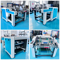 Machine à rainurer automatique de haute précision pour la fabrication de boîtes cadeaux rigides en carton gris