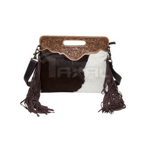 Sacs en cuir de vachette à motifs différents, sacs en cuir de vachette à motifs fabriqués par des artisans professionnels - Product Image 1