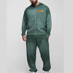 Nouvel arrivage 2026 – Ensemble 2 pièces confortable et personnalisé avec logo imprimé, style vintage, sweat à capuche ample pour homme, grammage lourd 500 GSM - Product Image 6