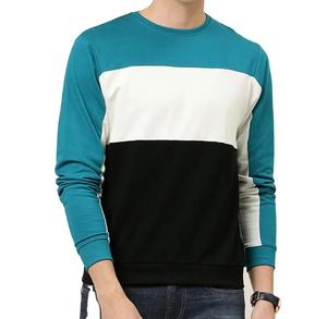 เสื้อสเวตเชิ้ตผ้าฟลีซคอกลมสำหรับผู้ชายผ้าฝ้ายออร์แกนิคขนาดใหญ่ออกแบบได้ตามต้องการ - Product Image 1