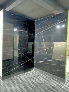 Carreaux de porcelaine élégants et contemporains de grande dalle de 800x1600mm avec sculpture super blanche brillante et surfaces mates - Product Image 4