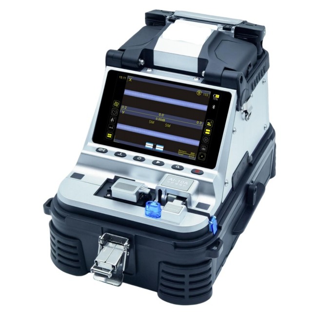 High Quality Ai-10A Six Motors 6s Splicing Auto Fiber Optical Core Alignment Fusion Splicer with Opm Function