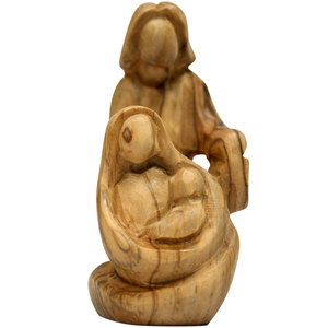 ชุดของขวัญคริสต์มาสแบบกำหนดเองที่ยั่งยืน แนะนำเป็นอย่างยิ่ง กล่องไม้มะกอกสุดหรูที่ไม่เหมือนใคร ป้ายติดผนังแบบวางตั้งได้ เบธเลเฮม - Product Image 1