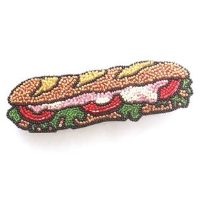 Broches de alambre de lingotes de nuevo diseño de la mejor calidad, broches de cuentas al por mayor a precio bajo, hermoso broche de cara a la moda de pájaro #0074882 - Product Image 4