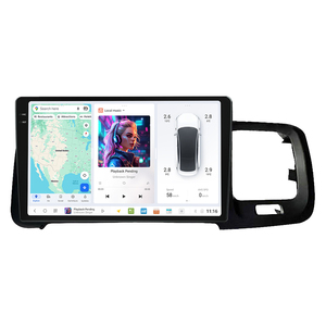 Mekede Android Xe Đa Phương Tiện Xe Stereo Autoradio Dudu GPS Navigation Xe-Chơi Đơn Vị Đầu Cho Volvo S60 V60 2011-2020 - Product Image 1
