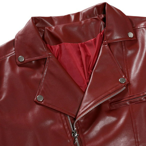 Chaquetas de Cuero para Hombre, Novedades 2025, Chaqueta de Cuero Casual de Talla Grande con Cuello de Béisbol, Tendencia, Servicio OEM de PU - Product Image 5