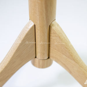 Soporte para colgar abrigos de montaje súper fácil con 6 ganchos de alta calidad TAIMARSWOOD ropa árbol perchero soporte de almacenamiento - Product Image 2