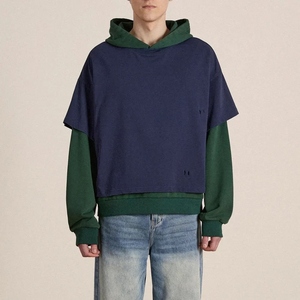 Sudadera con Capucha de Felpa Tejida Lavada Estilo Vintage Personalizada para Hombre, 360 g/m², 100% Algodón, Diseño Oversize con Hombros Caídos y Corte Cuadrado, Ecológica y Personalizable - Product Image 2