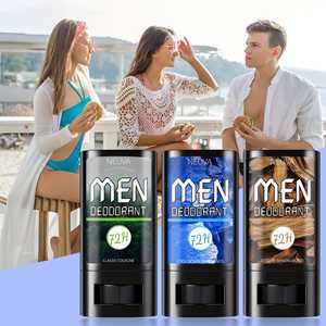NEUVA Set de 3 Desodorantes Clásicos en Barra con Aroma a Colonia, Larga Duración, Frescura Oceánica y Madera de Sándalo, con Base Giratoria - Product Image 2