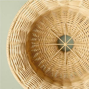 Discover our new handwoven rattan planter, an eco-friendly decorative <b>vase</b> designed for both indoor by Vietnamese artisans. - Product Image 2