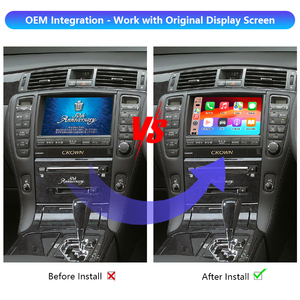 Vương miện Majesta uzs186 tự động thiết bị điện tử không dây Apple Carplay giải mã Hộp Android tự động tích hợp bộ dụng cụ cho TOYOTA xe chơi - Product Image 2