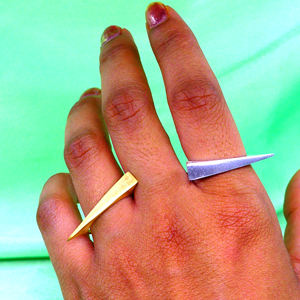 Gold Plated <b>Ring</b> <b>Sterling</b> <b>Silver</b> 925 Classic Wear Oxidation <b>Adjustable</b> Precious Jewellery Wedding Stainless - Product Image 6