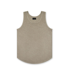 Débardeur de fitness 100% coton pour hommes Nouveau logo personnalisé respirant en maille spandex sans manches Débardeurs de gym de rue Décoration imprimée pour - Product Image 5