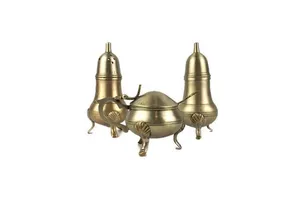 Luxury Gold Plated Stainless Steel Salt and Pepper Shaker <b>Herb</b> Spice Tools with Latest Design Premium Metal Spice Jar - Product Image 2