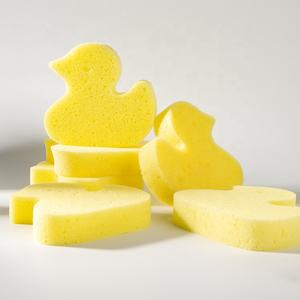 Accessoires de <span class=keywords><strong>bain</strong></span> du fabricant, éponge de <span class=keywords><strong>bain</strong></span> en polyuréthane douce en forme de canard, non toxique, éponge de <span class=keywords><strong>bain</strong></span> douce pour bébé et enfants - Product Image 6