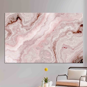 Impression sur toile de marbre rose moderne : Art élégant pour la décoration de la maison, TOILE ENVELOPPEE - Product Image 1