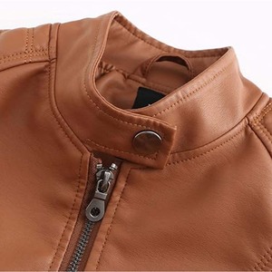 Custom Logo Full Sleeve Knitted Breathable Latest Design Women Leather Jackets Polyester Filling High Quality Casual <b>Winter</b> - Product Image 4