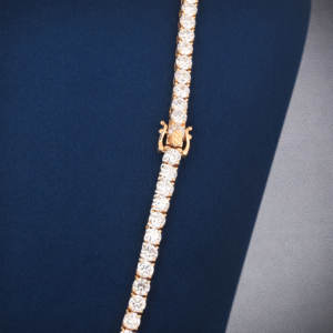 Personalizable 5MM Moissanite diamante tenis cadena Hip Hop cuerpo cadena para fiestas regalos joyería de lujo personalizada - Product Image 5