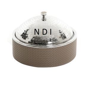 Casseroles en acier inoxydable isolées à double paroi faites à la main marmite de service décorative en métal marmite de vente chaude - Product Image 1