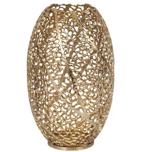 Florero de Metal de diseño moderno de lujo Superventa para decoración de mesa para espacios pequeños de hogar y boda. - Product Image 2