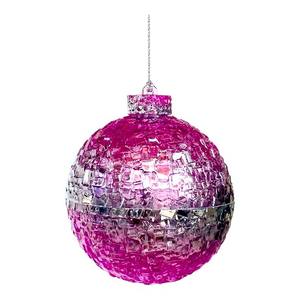 เครื่องประดับลูกบอล3D อะคริลิคสีเขียวใสตกแต่งแบบแขวนสำหรับเทศกาลคริสต์มาสปีใหม่ - Product Image 4