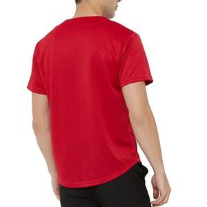Maillot de baseball imprimé personnalisé pour hommes, vêtements de sport respirants, chemises de baseball unies sublimées de grande taille - Product Image 5