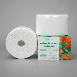 Kawaii 400 Rouleau de serviettes douces jetables pour le démaquillage et les soins de la peau efficaces - Product Image 2