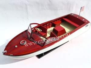 Gia Nhien Fabricant Approuvé Conception Personnalisée CHRIS CRAFT SEA SKIFF BATEAU DE VITESSE EN BOIS DE HAUTE QUALITÉ - Product Image 3