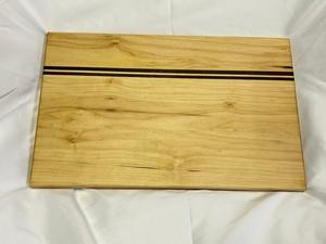 Planche à découper en bois de 12 pouces en forme de fleur, planche à découper en bois avec poignée, faible MOQ, planche à découper avec logo et design personnalisés - Product Image 4