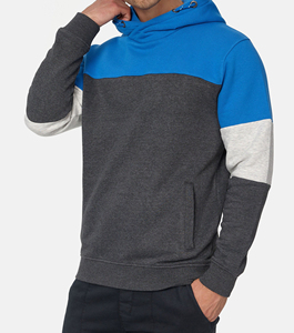 Nouvel arrivage de sweats à capuche pour hommes d'hiver de qualité supérieure 100% coton teint uni peigné tenue décontracté respirant pour adulte - Product Image 6